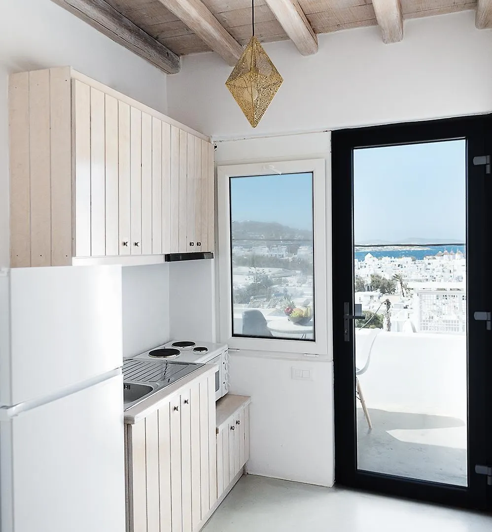 Premium Sea View Mykonos Town Suites 0*,